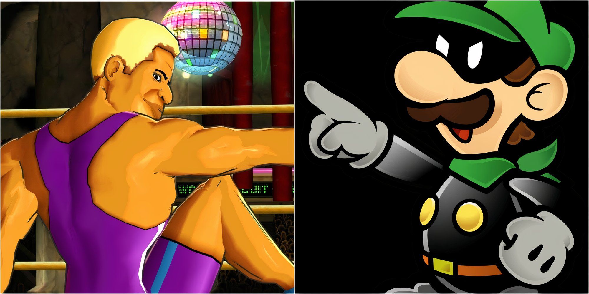 Disco Kid in Punch-Out and Mr. L in Super Paper Mario