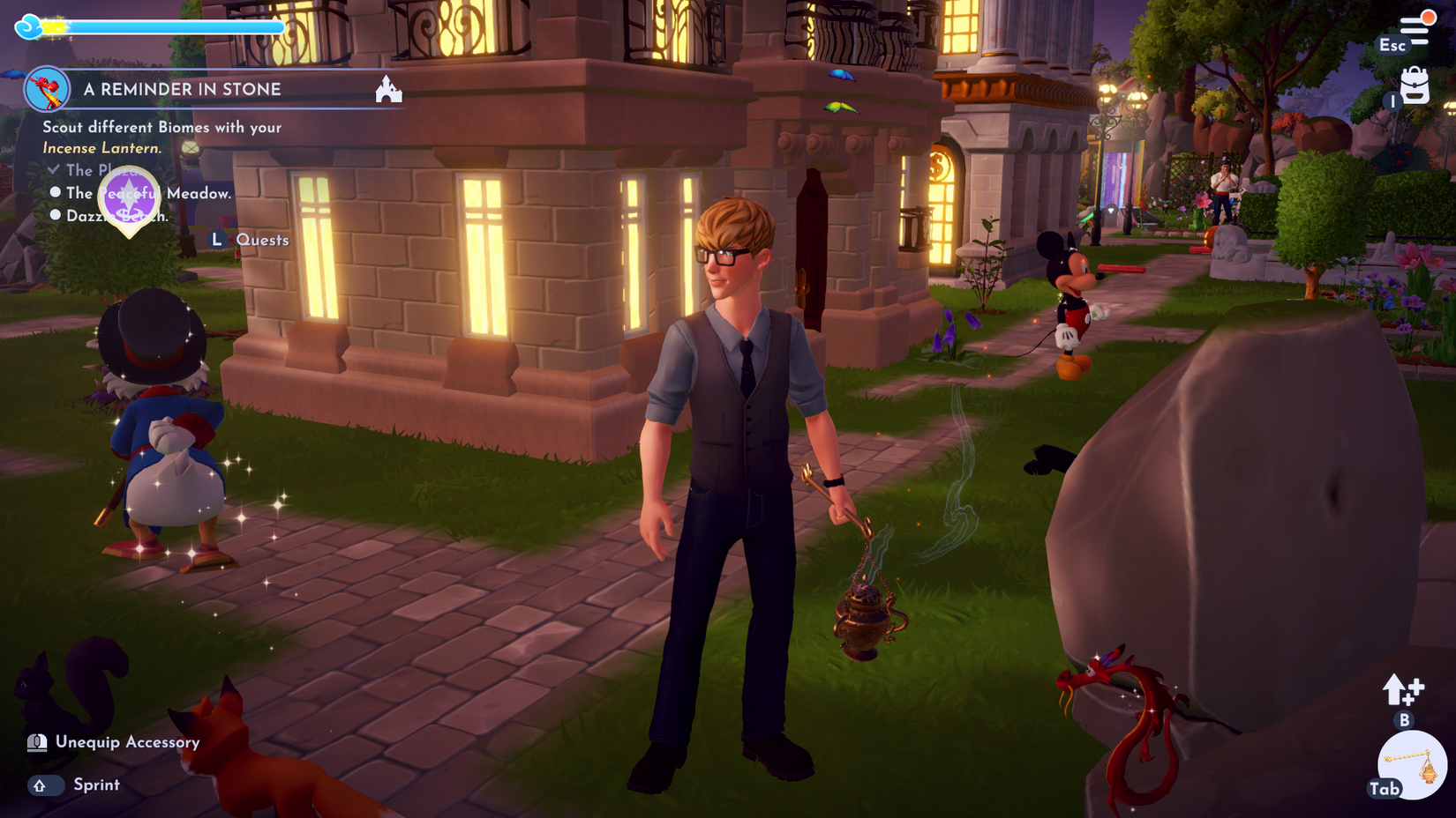 disney dreamlight valley a reminder in stone walkthrough 3