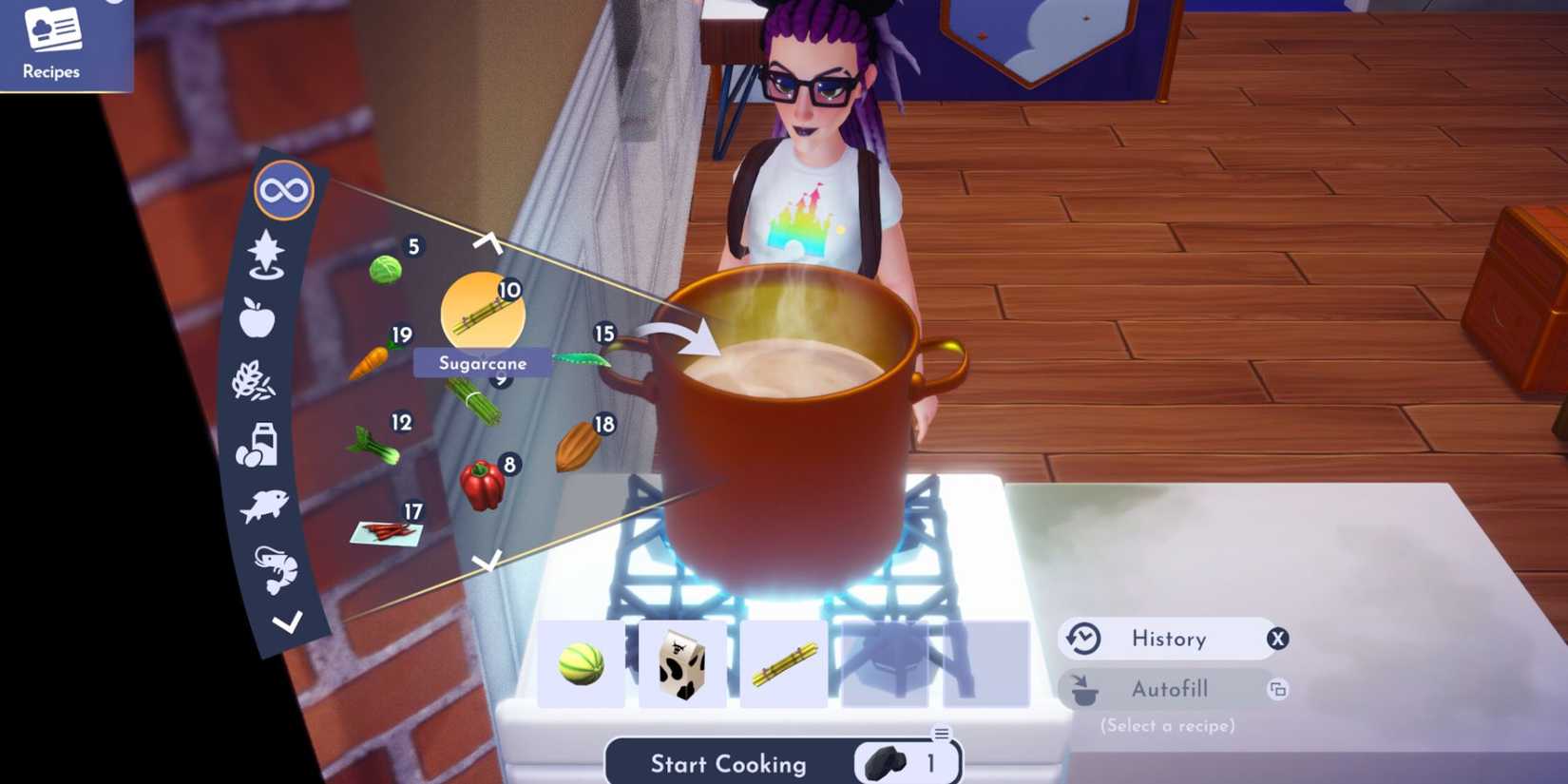 disney dreamlight valley melon boba tea ingredients