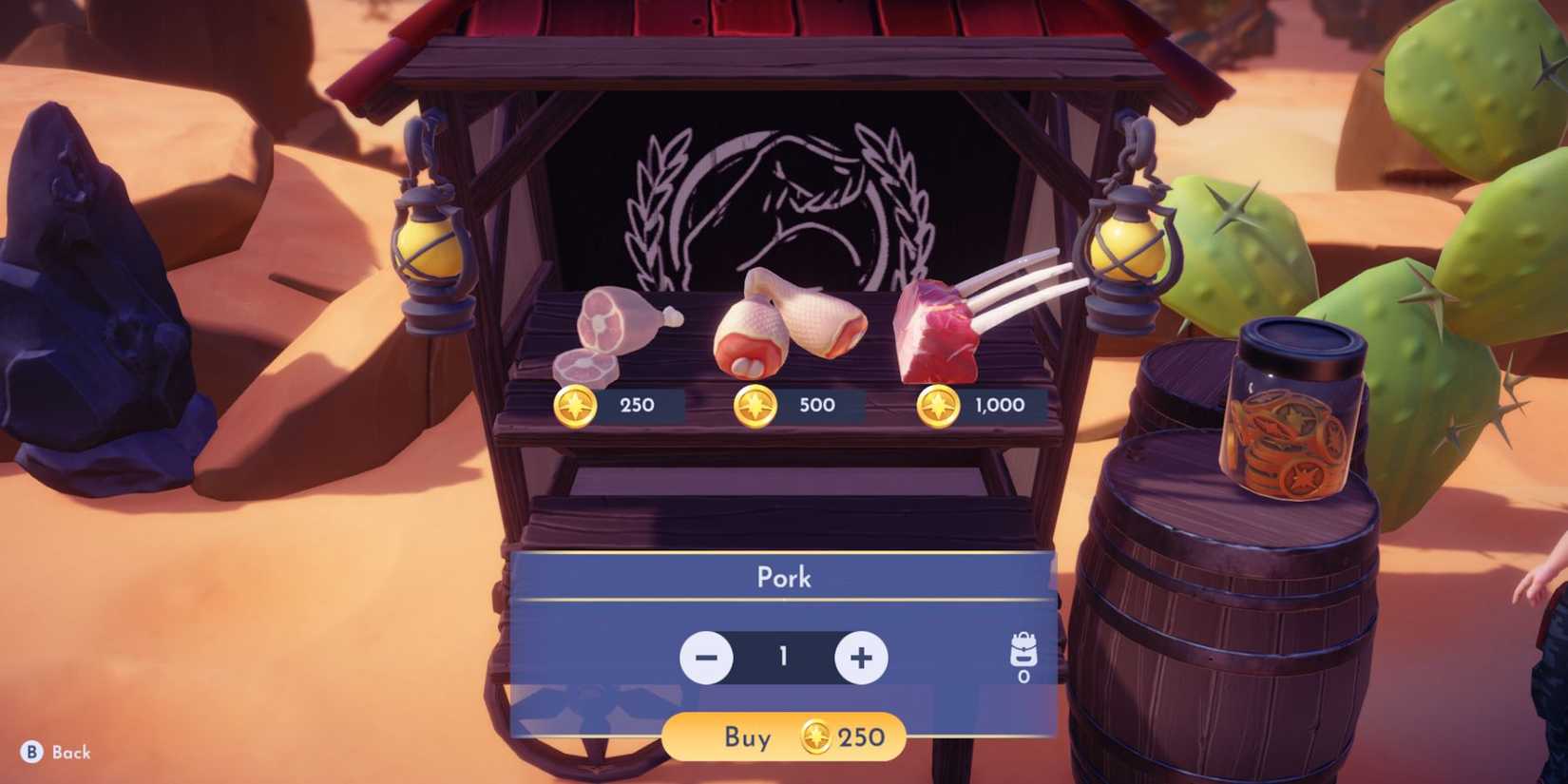 Disney Dreamlight Valley pork