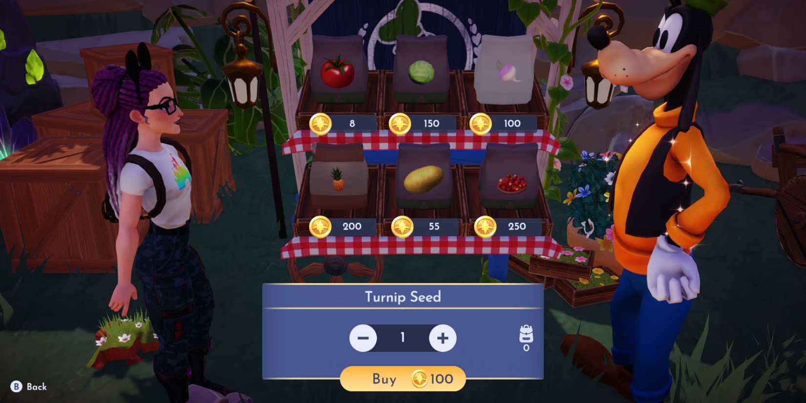 Disney Dreamlight Valley turnip seed