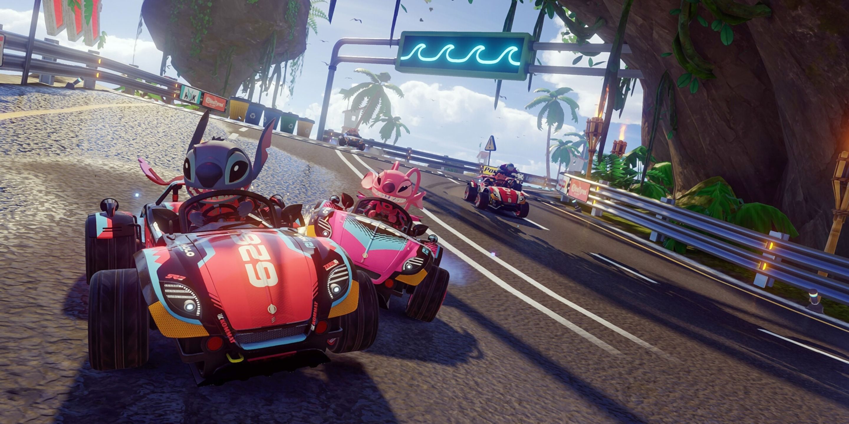 Image of gameplay from Disney Speedstorm