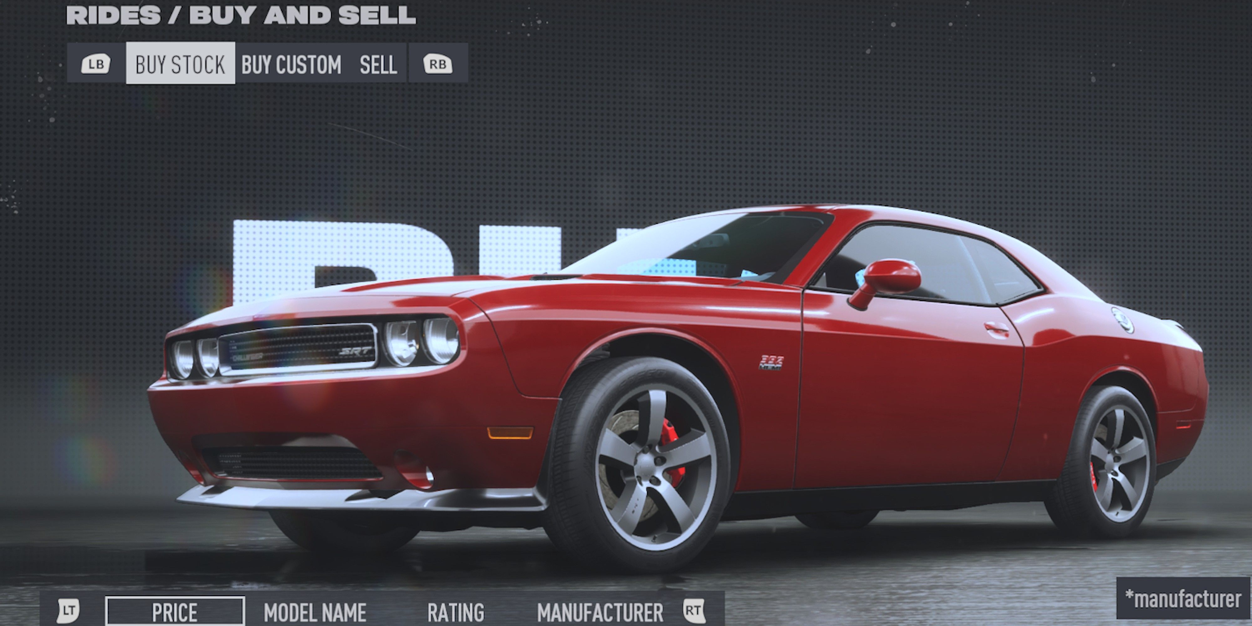 Need for Speed Unbound Dodge Challenger SRT8