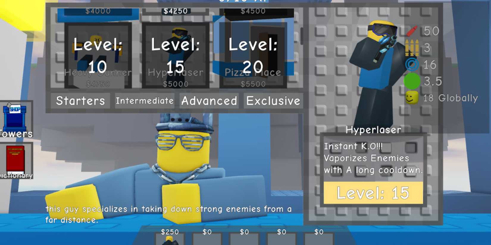 doomspire defense hyperlaser