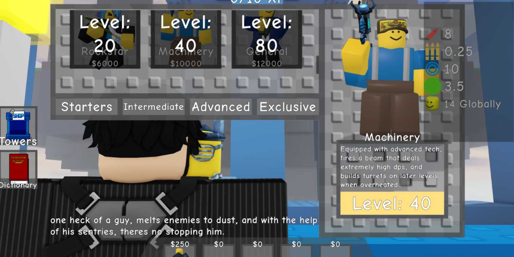 doomspire defense Machinery