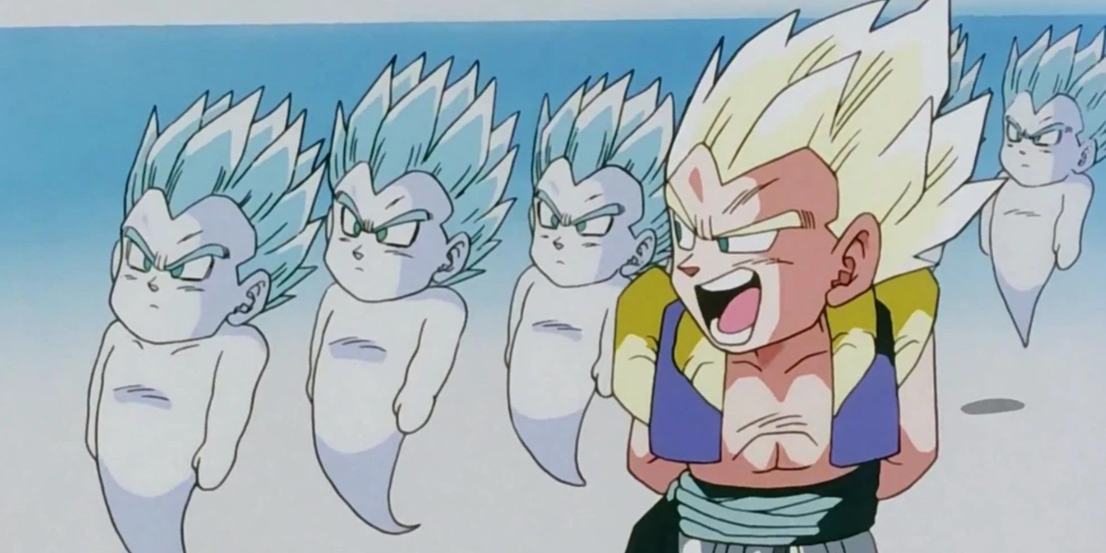 Dragon Ball Super Saiyan Gotenks Super Ghost Kamikaze Attack