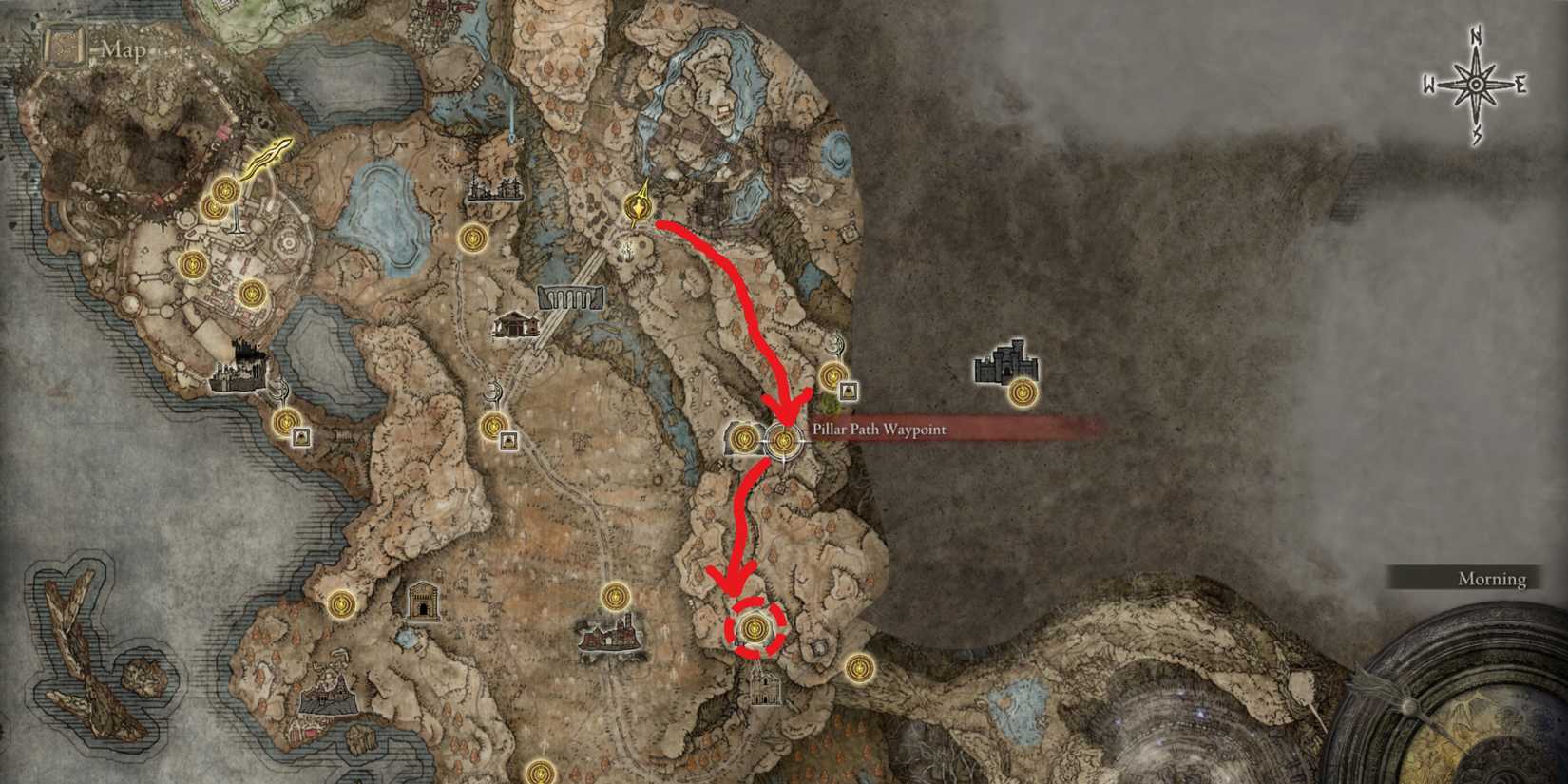 dragon hunters great katana location in elden ring shadow of the erdtree