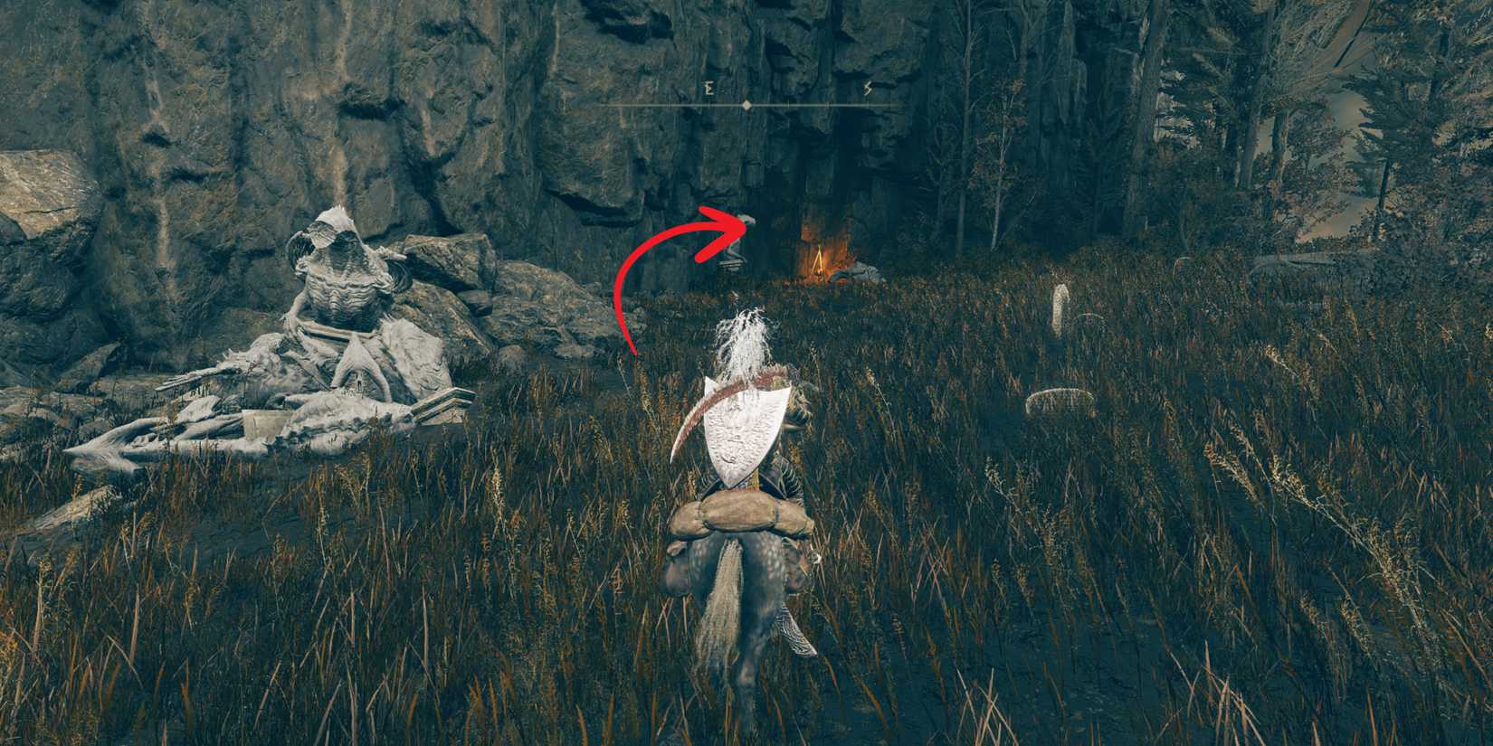 dragon's pit entrance location in elden ring shadow of the erdtree