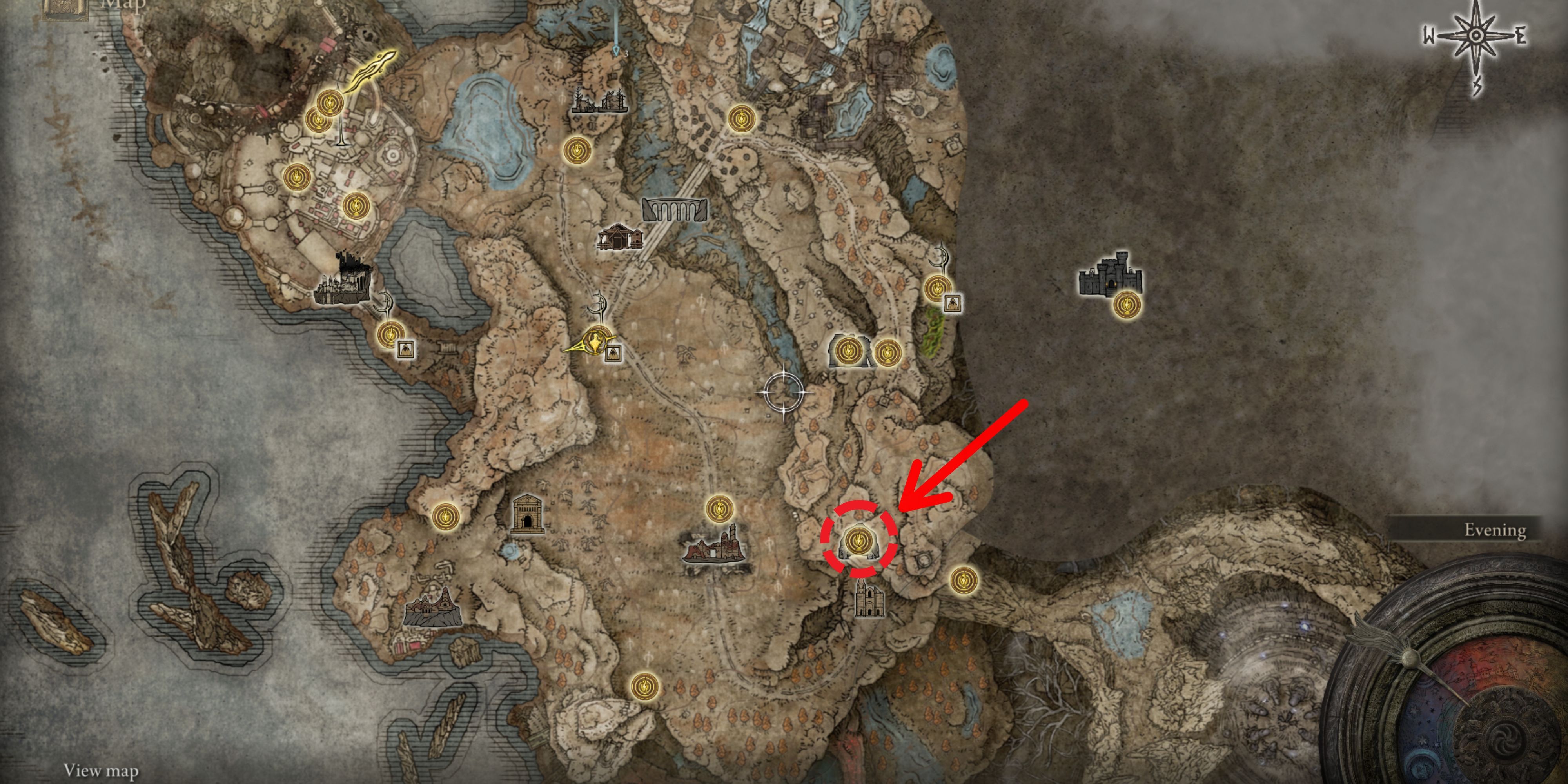 dragon's pit location in elden ring shadow of the erdtree
