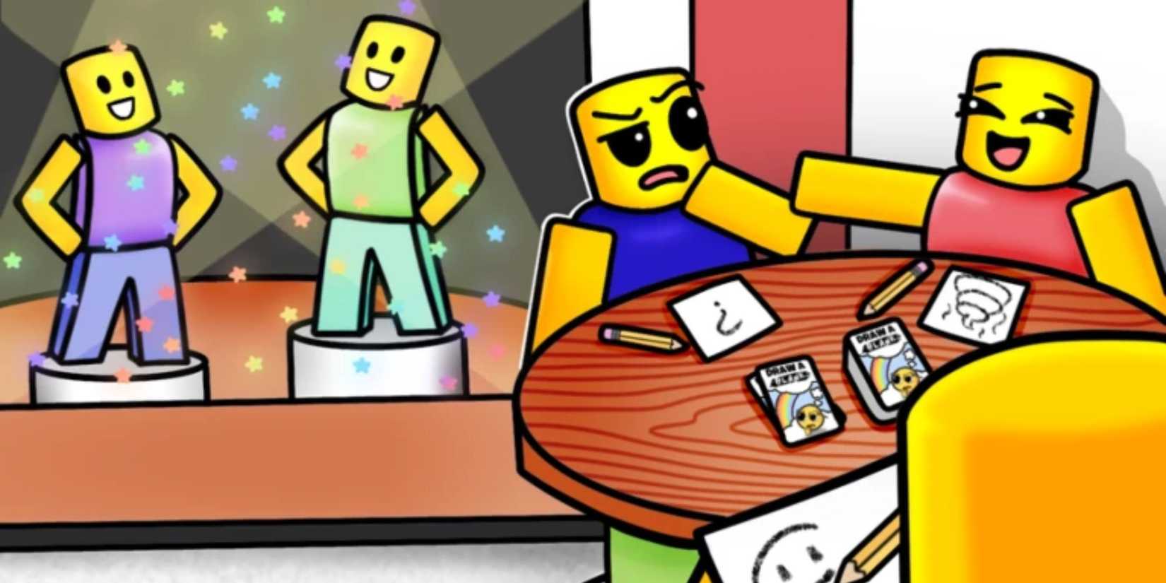 Draw a Blank characters