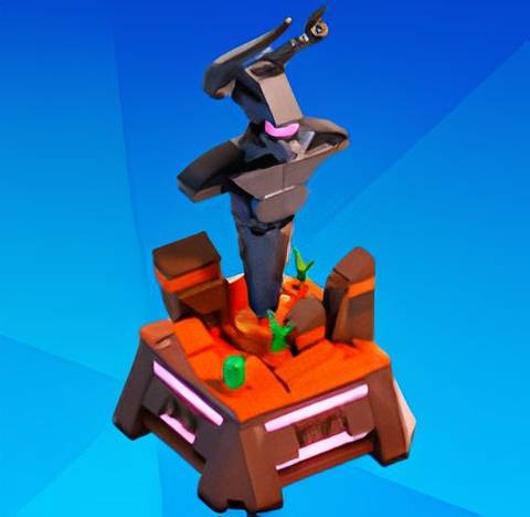 Dry Valley Trophy - LEGO Fortnite