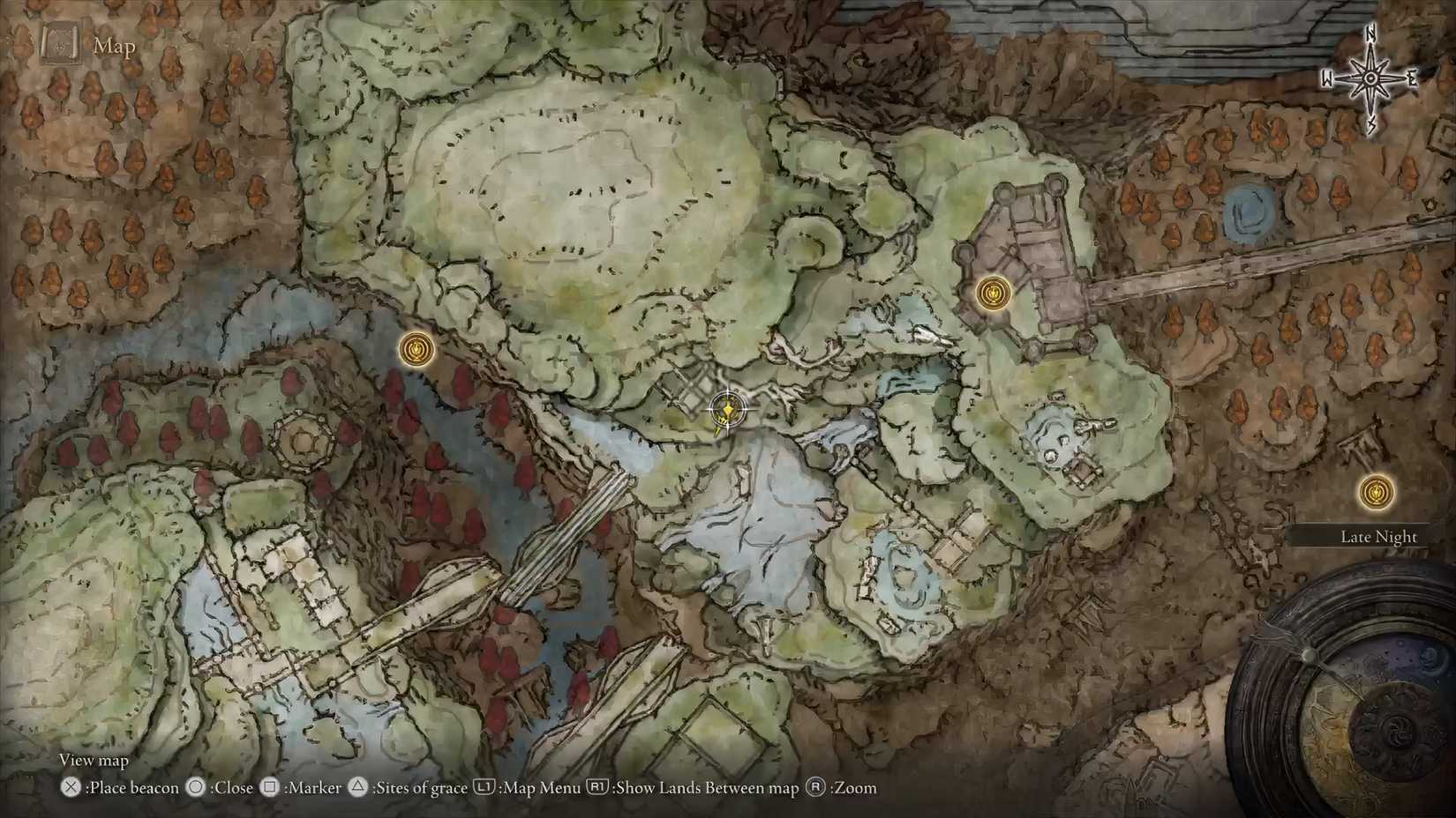 Dryleaf Whirlwind Map Location in Shadow of the Erdtree