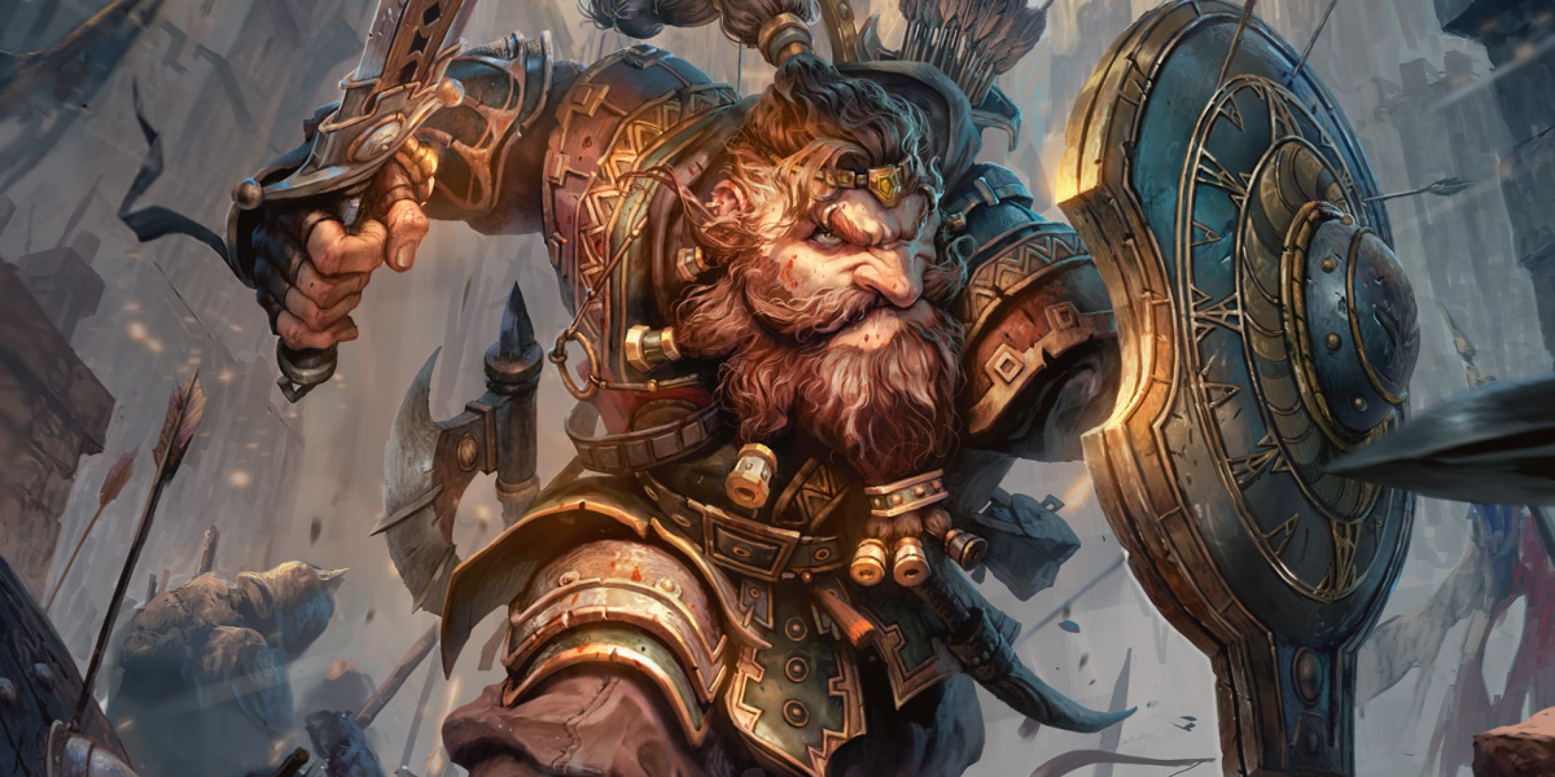 dwarf fighter from the new 2024 d&d 5e players handbook