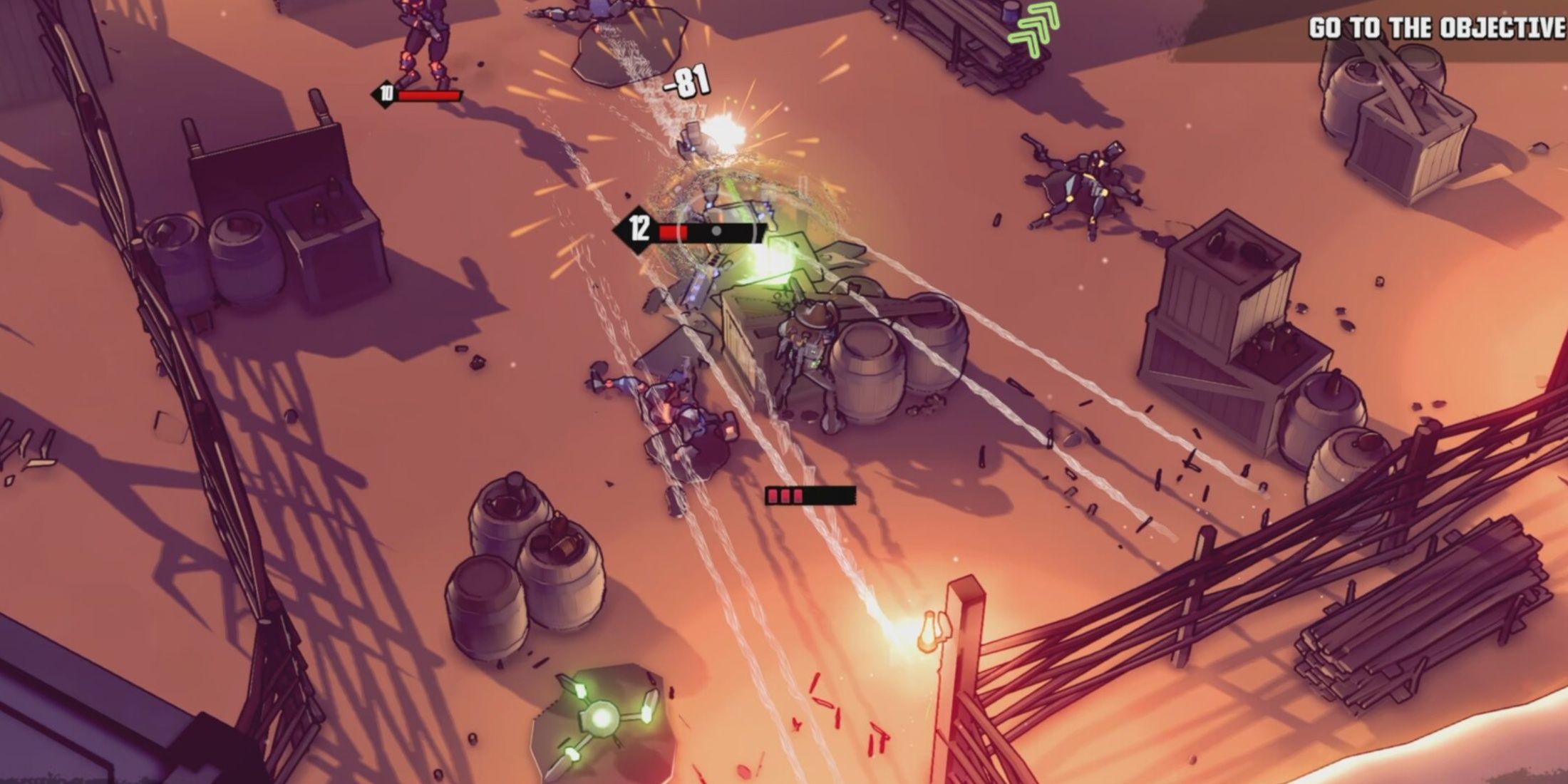 Dust & Neon Is An Isometric Roguelike Game