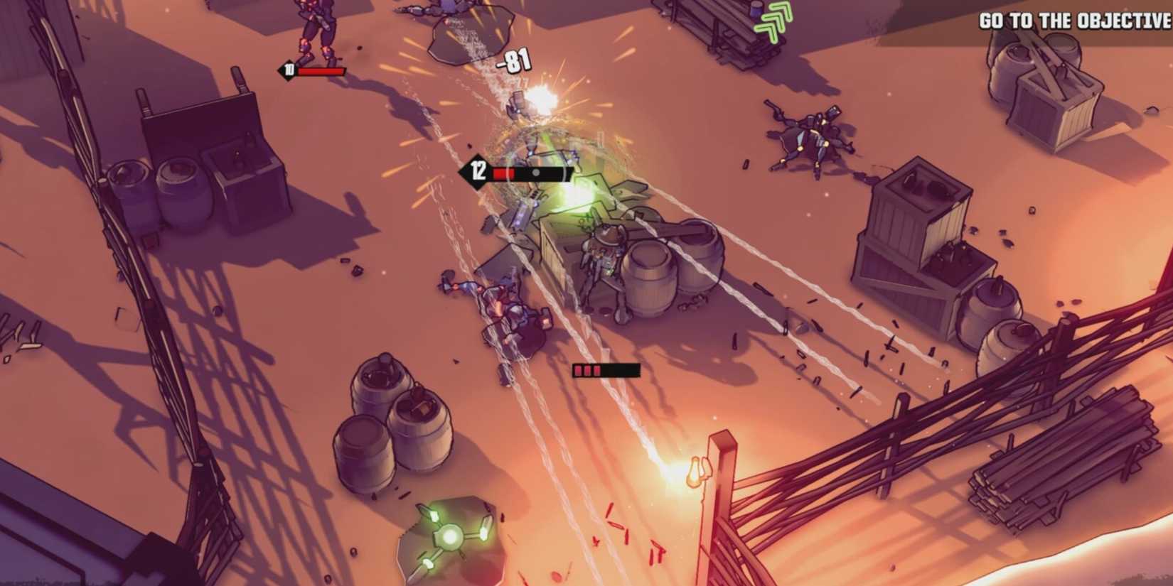 Dust & Neon Is An Isometric Roguelike Game