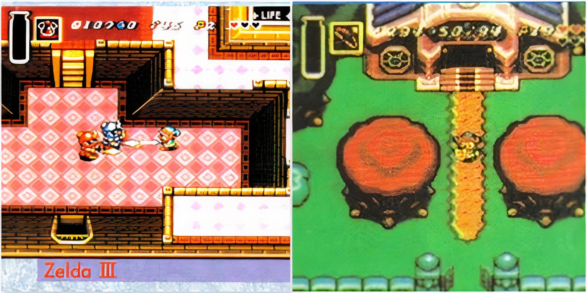 Early beta footage of The Legend of Zelda A Link to the Past