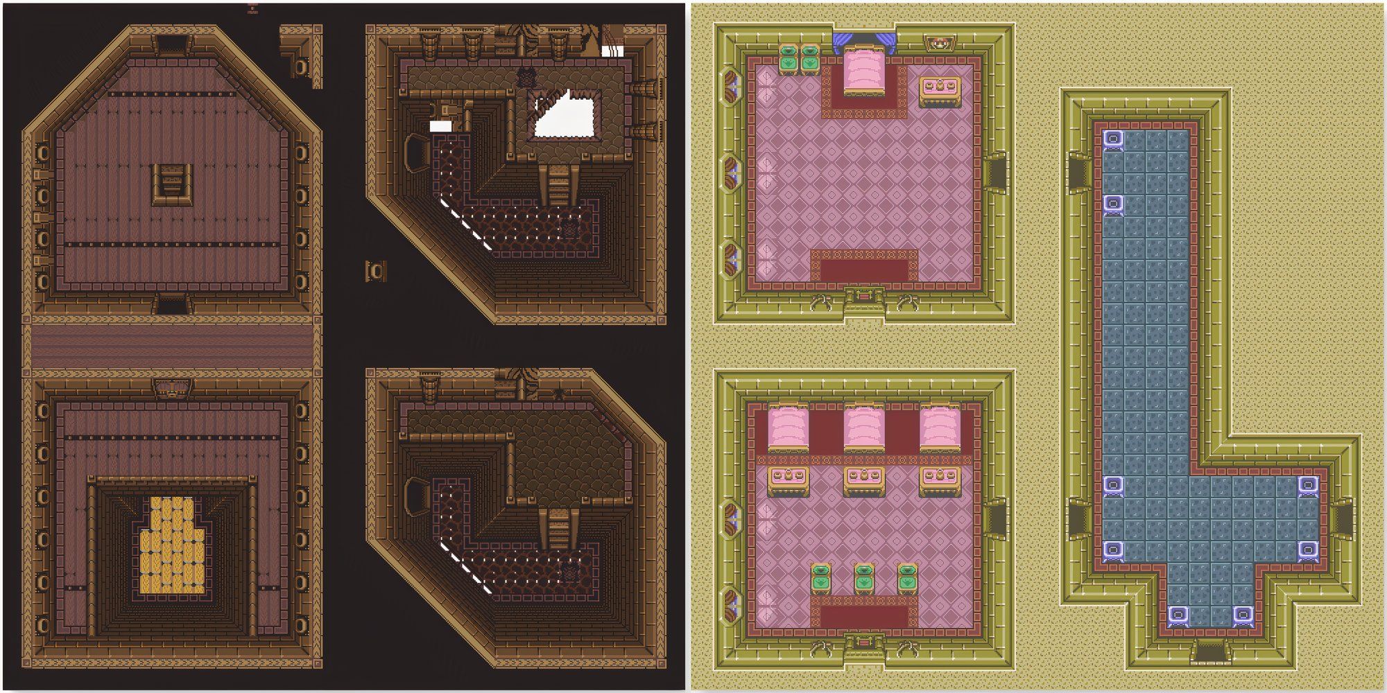 Early dungeons in The Legend of Zelda A Link to the Past
