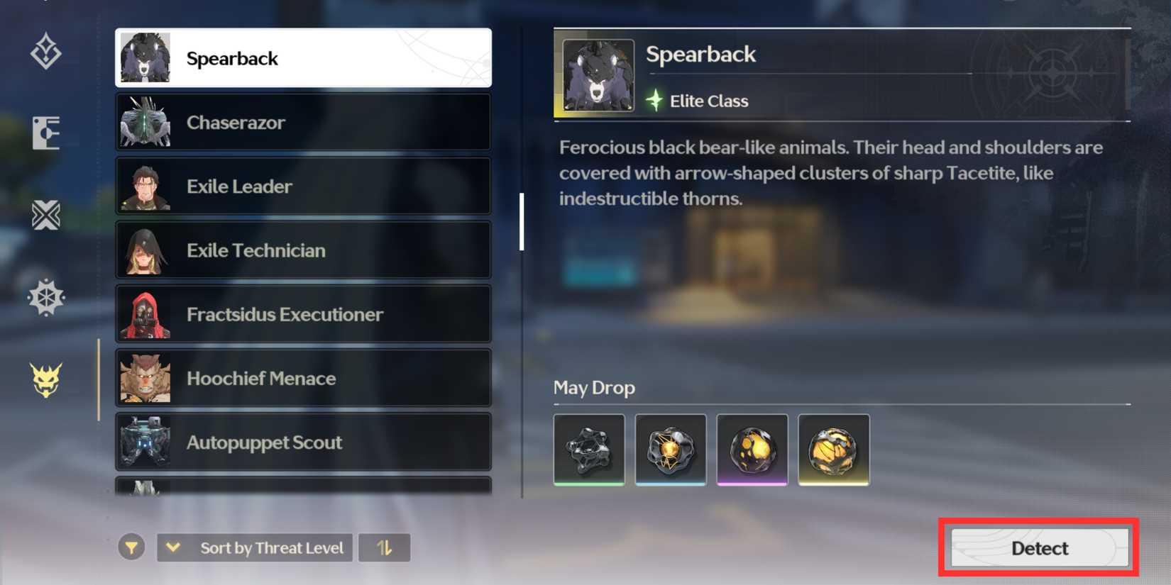 echo hunting a spearback in wuthering waves