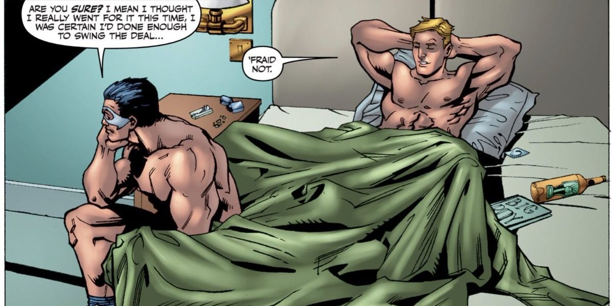 soldier boy and homelander in bed together