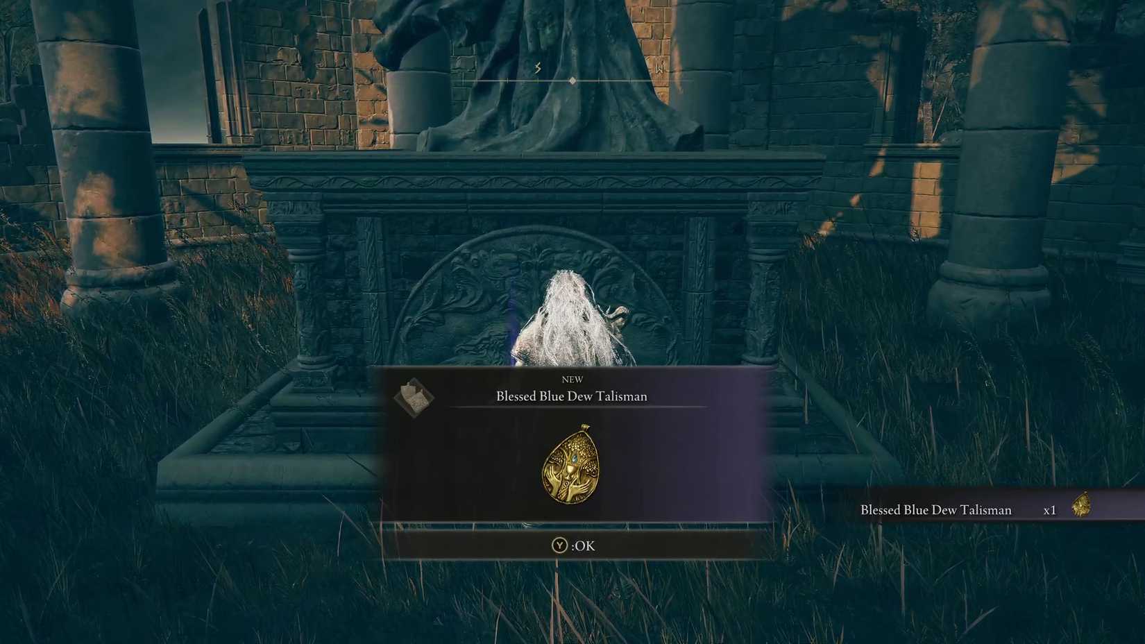 Elden Ring - Blessed Blue Dew Talisman