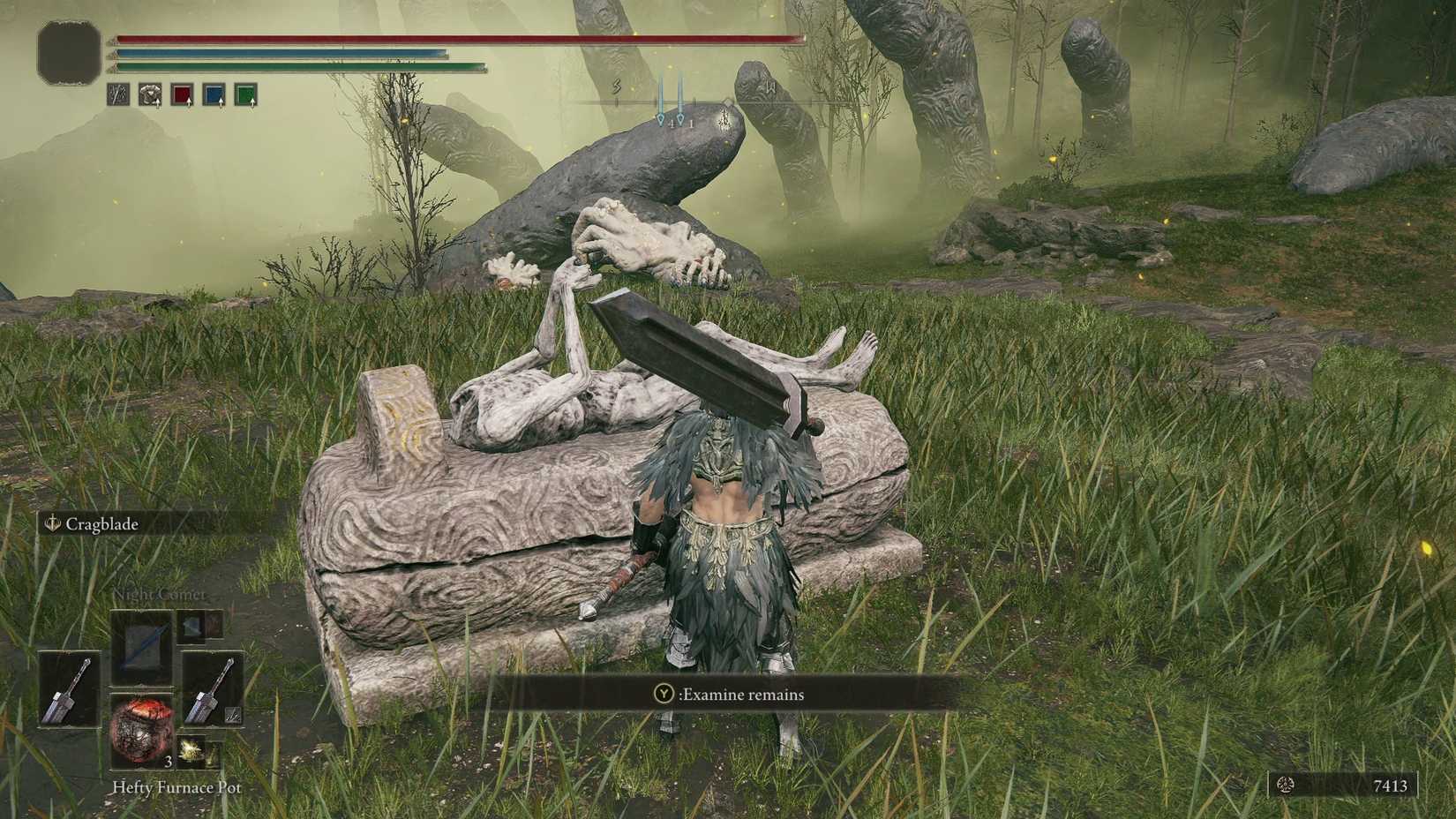 Elden Ring DLC - Mausoleum Coffin near Finger Ruins of Dheo