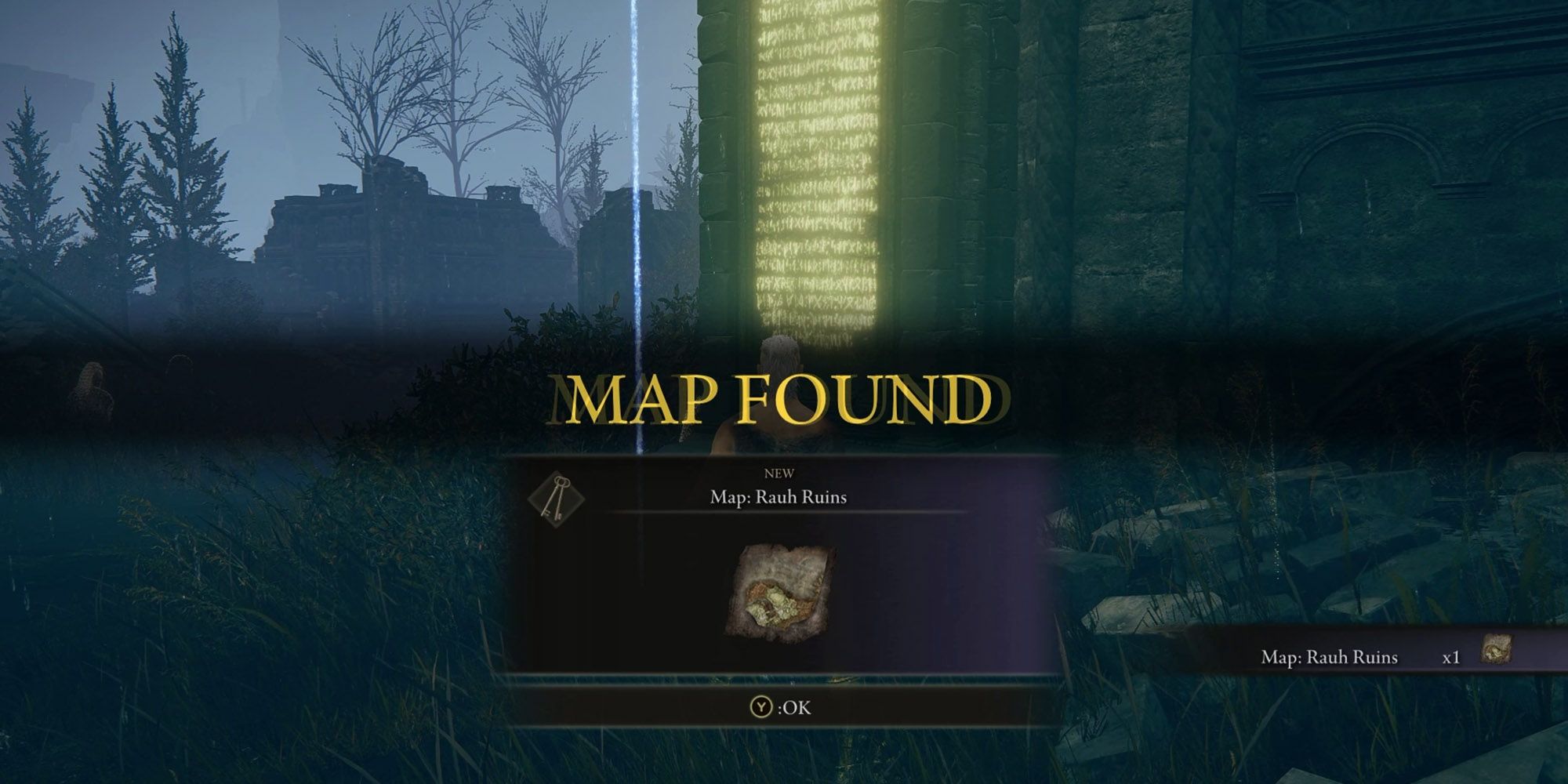 Elden Ring: Shadow of the Erdtree - Rauh Ruins Map Fragment Location