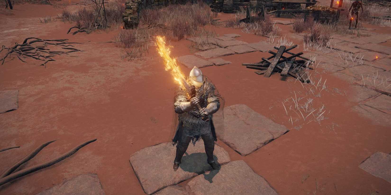 Elden Ring Flaming Strike Greatsword