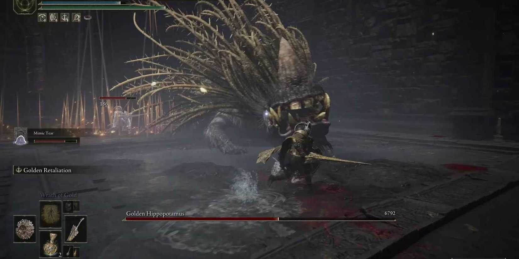 Golden Hippopotamus in Elden Ring