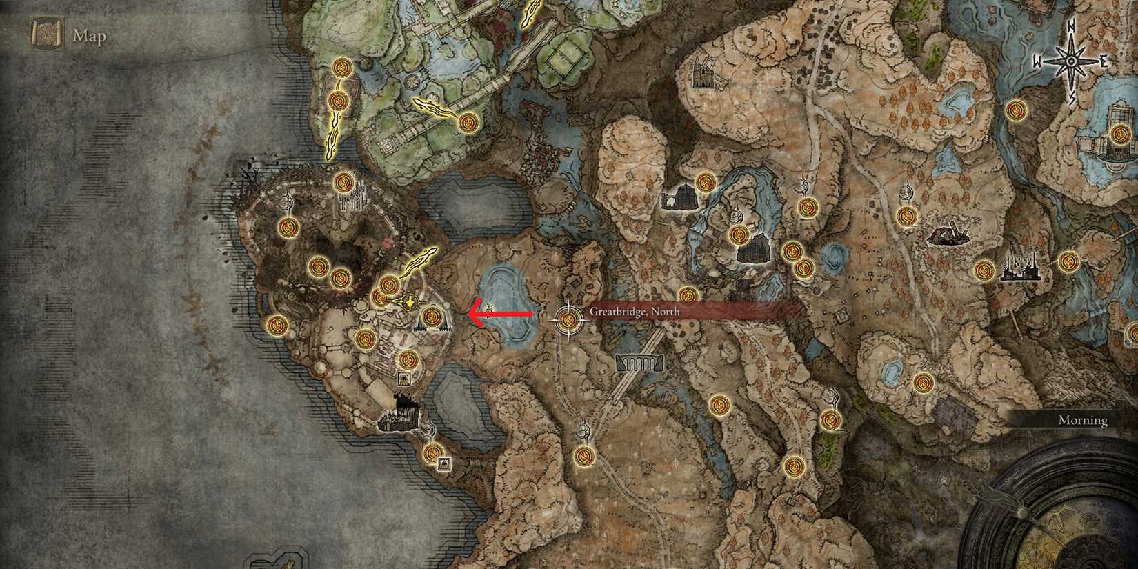 elden ring greatbridge north site of grace
