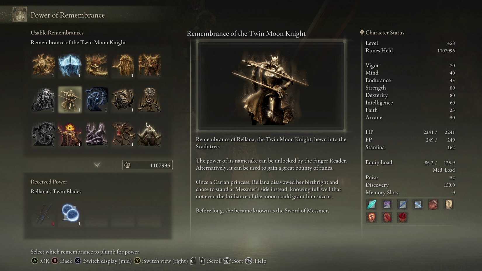 Elden Ring - Remembrance of Twin Moon Knight