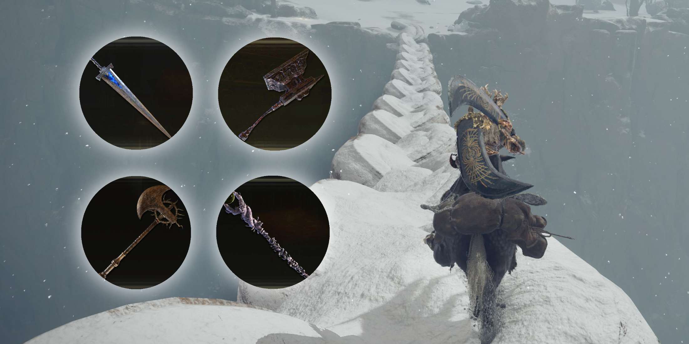 Elden Ring Shadow of the Erdtree All DLC Weapons Old Weapon Types