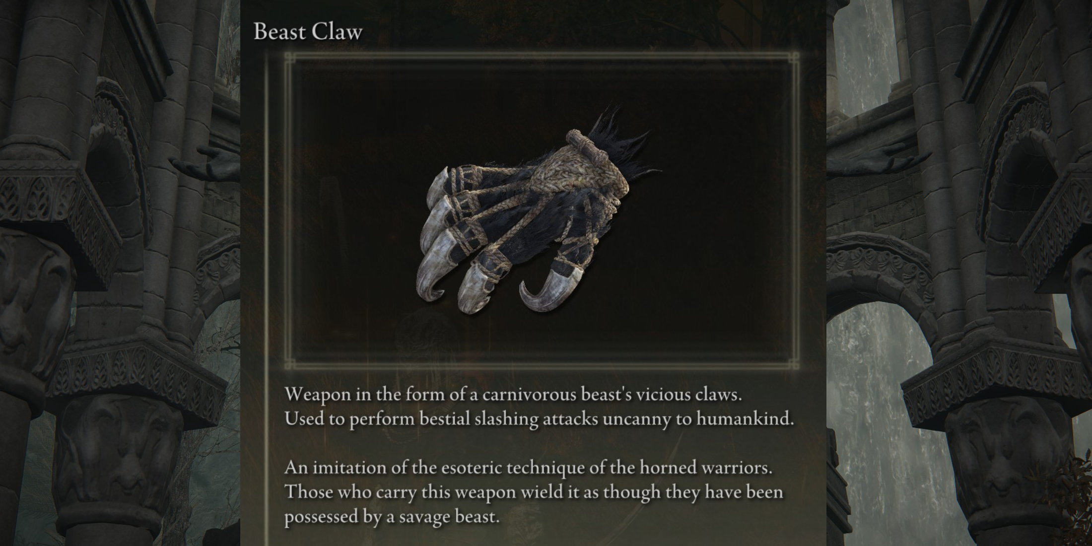 Elden Ring Shadow of the Erdtree Beast Claw