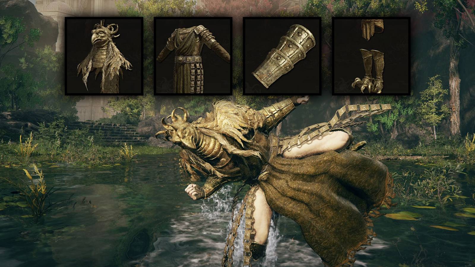 Elden Ring Shadow of the Erdtree - Divine Bird Warrior Armor Set Guide Header Image-1