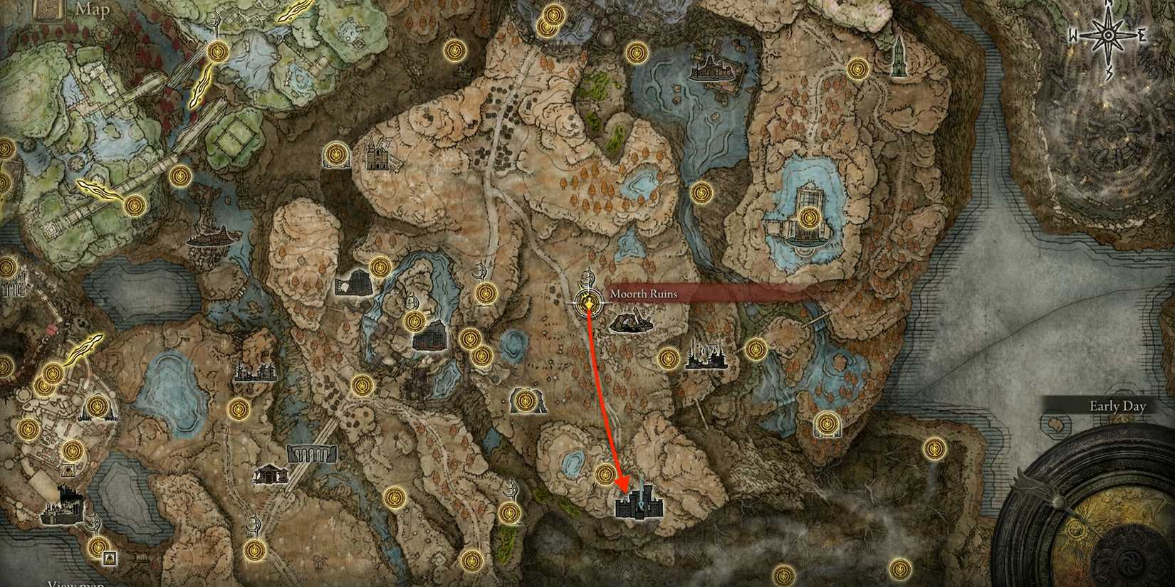 Elden Ring - Shadow Of The Erdtree - Flamedrake +3 Talisman Location