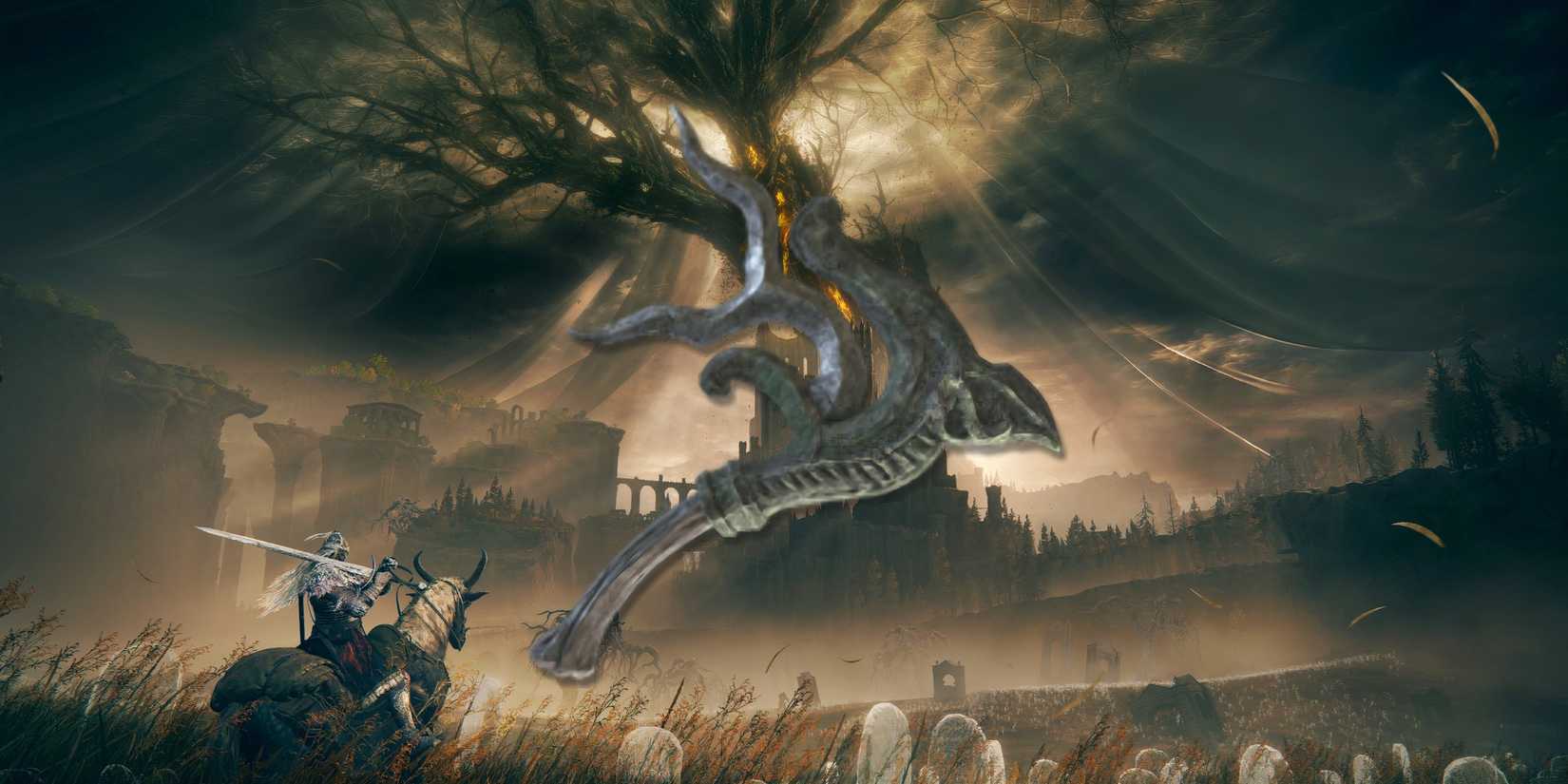 Elden Ring Shadow of the Erdtree Forked-Tongue Hatchet - Axe