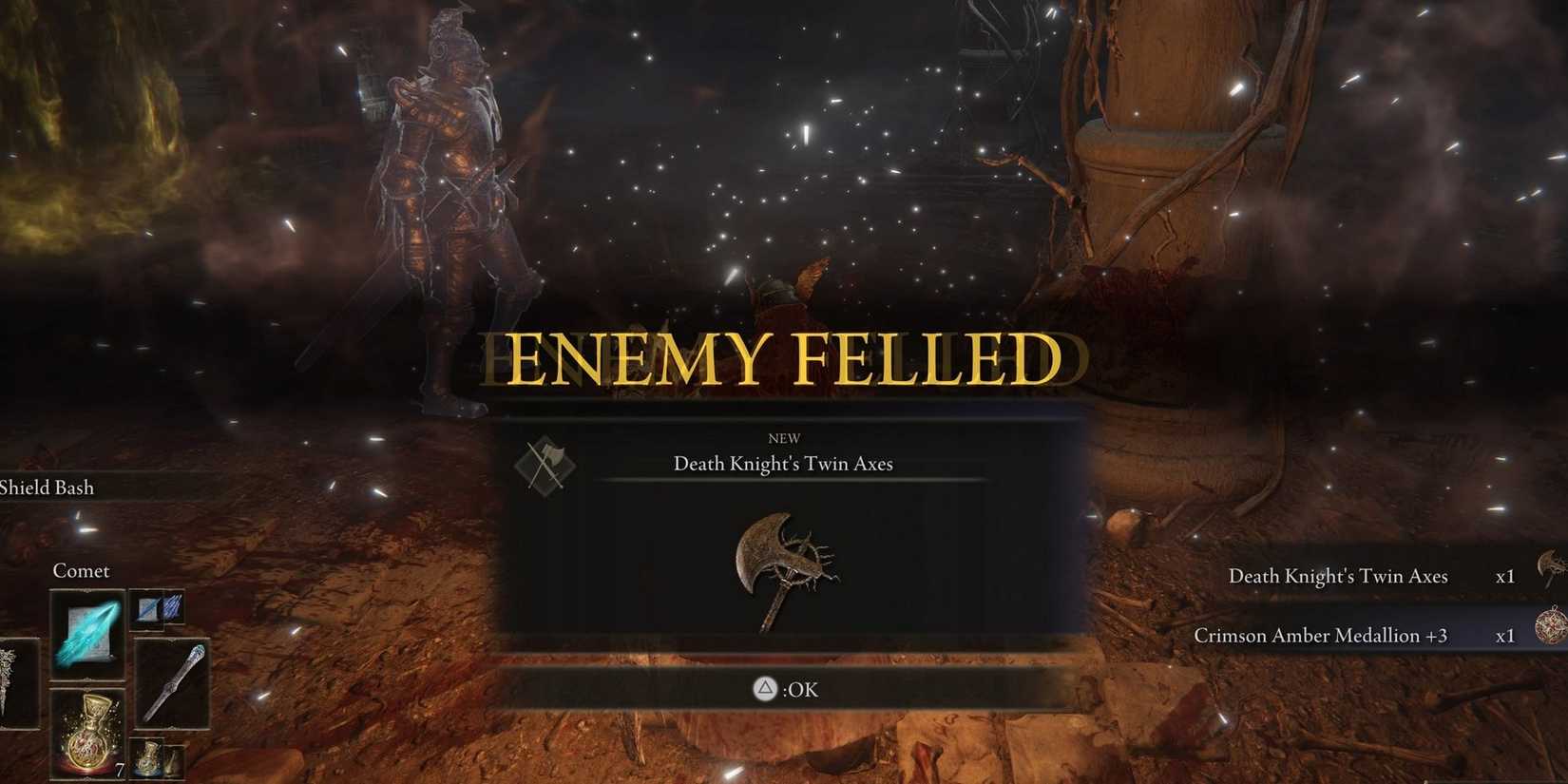 Elden Ring Shadow of the Erdtree - How To Get Death Knight's Twin Axes