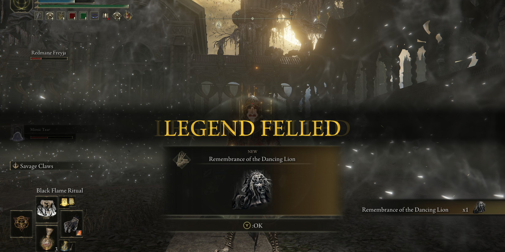 Elden Ring Shadow of the Erdtree How to Get Remembrance of Dancing Lion