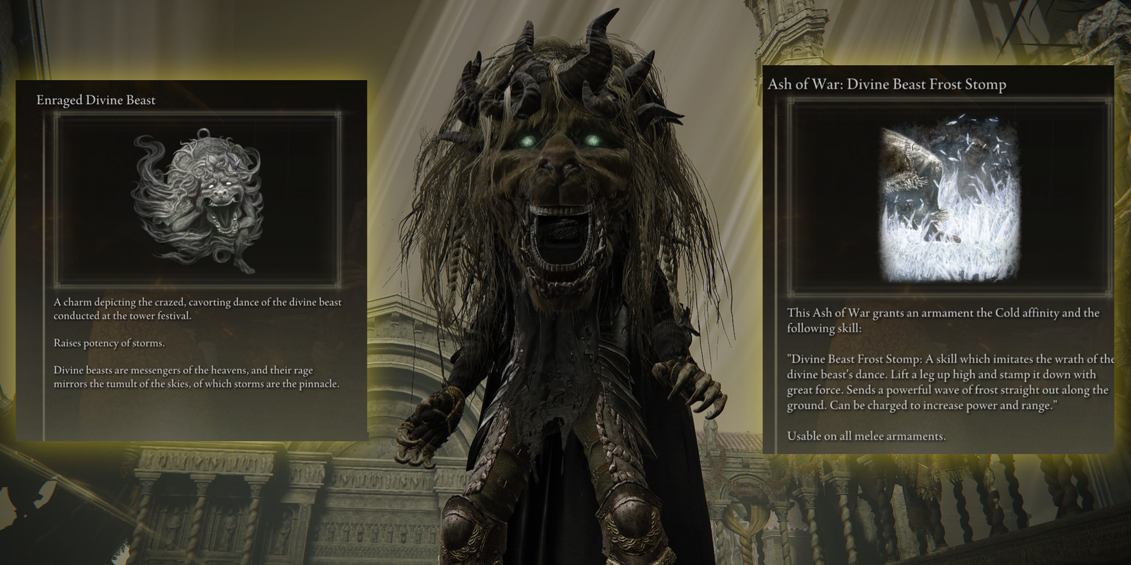 Elden Ring Shadow of the Erdtree Lion Dancer Boss Rewards Remembrance