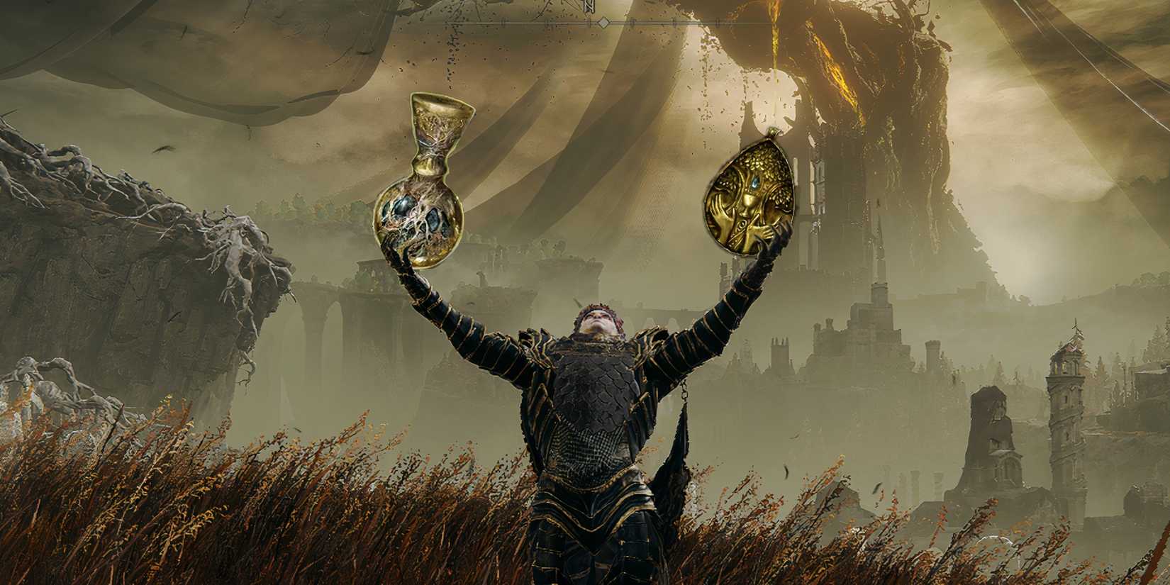Elden Ring Shadow of the Erdtree Magic Builds Flask of Cerulean Tears and Blessed Blue Dew Talisman