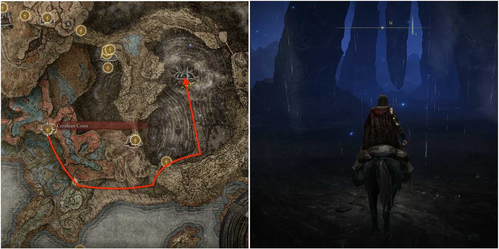 Elden Ring - Shadow Of The Erdtree - Path To Finger Horn