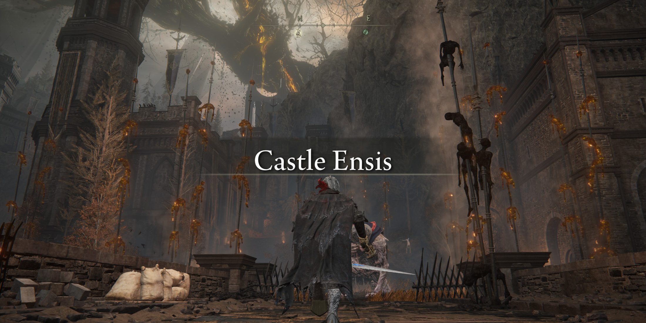 Elden Ring Shadow of the Erdtree Scadutree Fragment Locations Castle Ensis Entrance