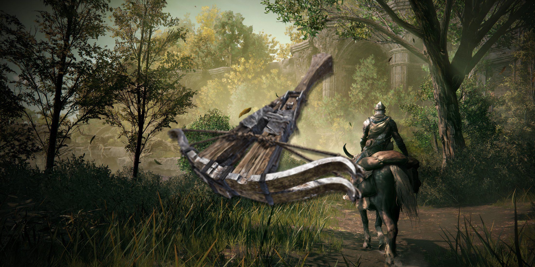 Elden Ring Shadow of the Erdtree Spread Crossbow