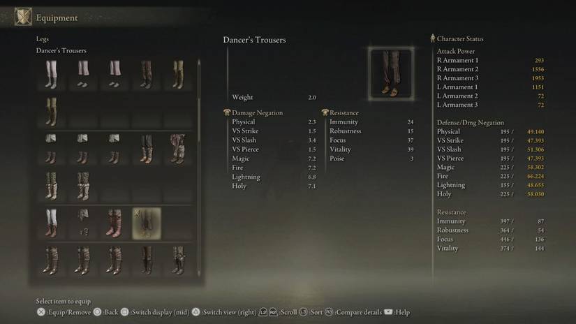Elden Ring Shadow of the Erdtree – The Dancer Armor Set (1)