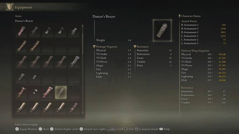 Elden Ring Shadow of the Erdtree – The Dancer Armor Set (4)