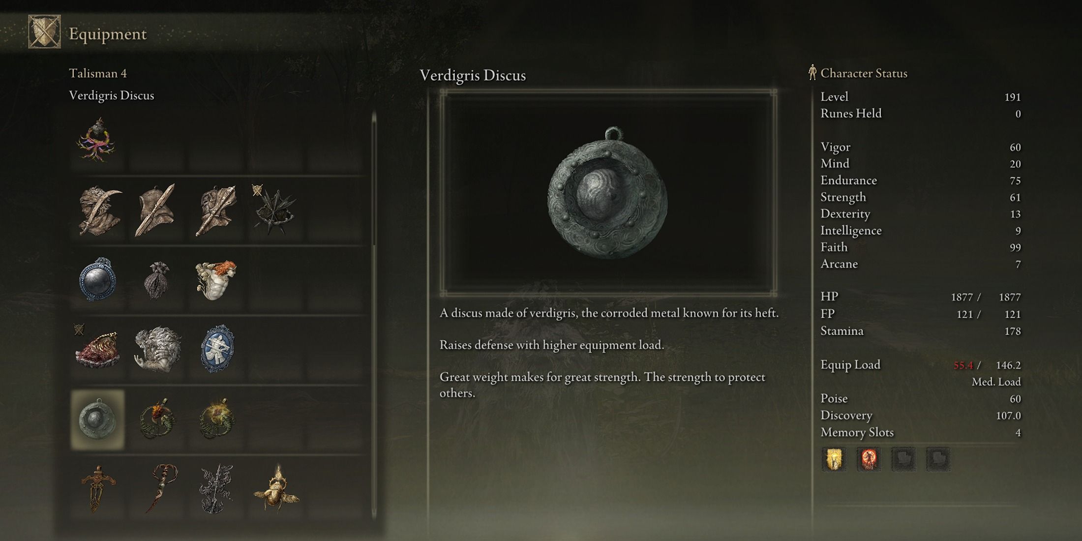 How to Get Verdigris Discus Talisman in Elden Ring: Shadow Of The 