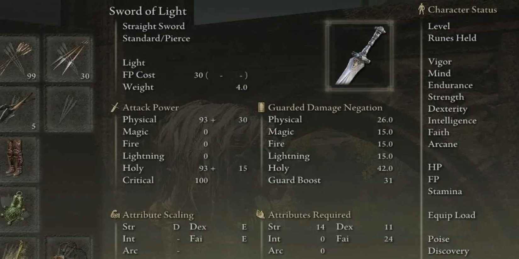 Elden Ring - Sword of Light