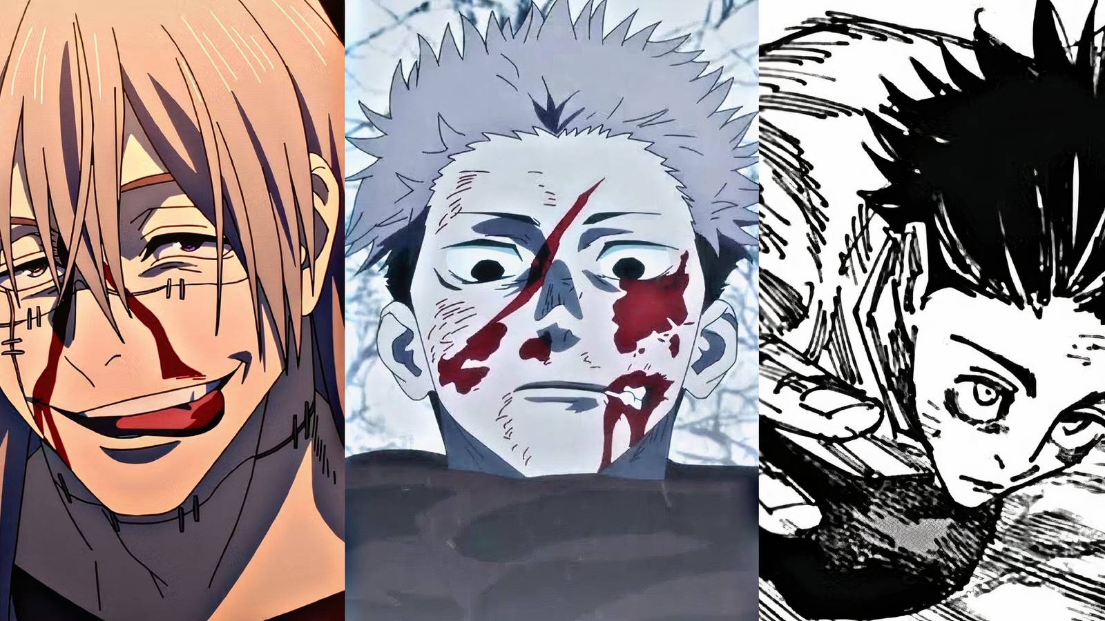 Every Fight Yuji Lost jujutsu kaisen jjk