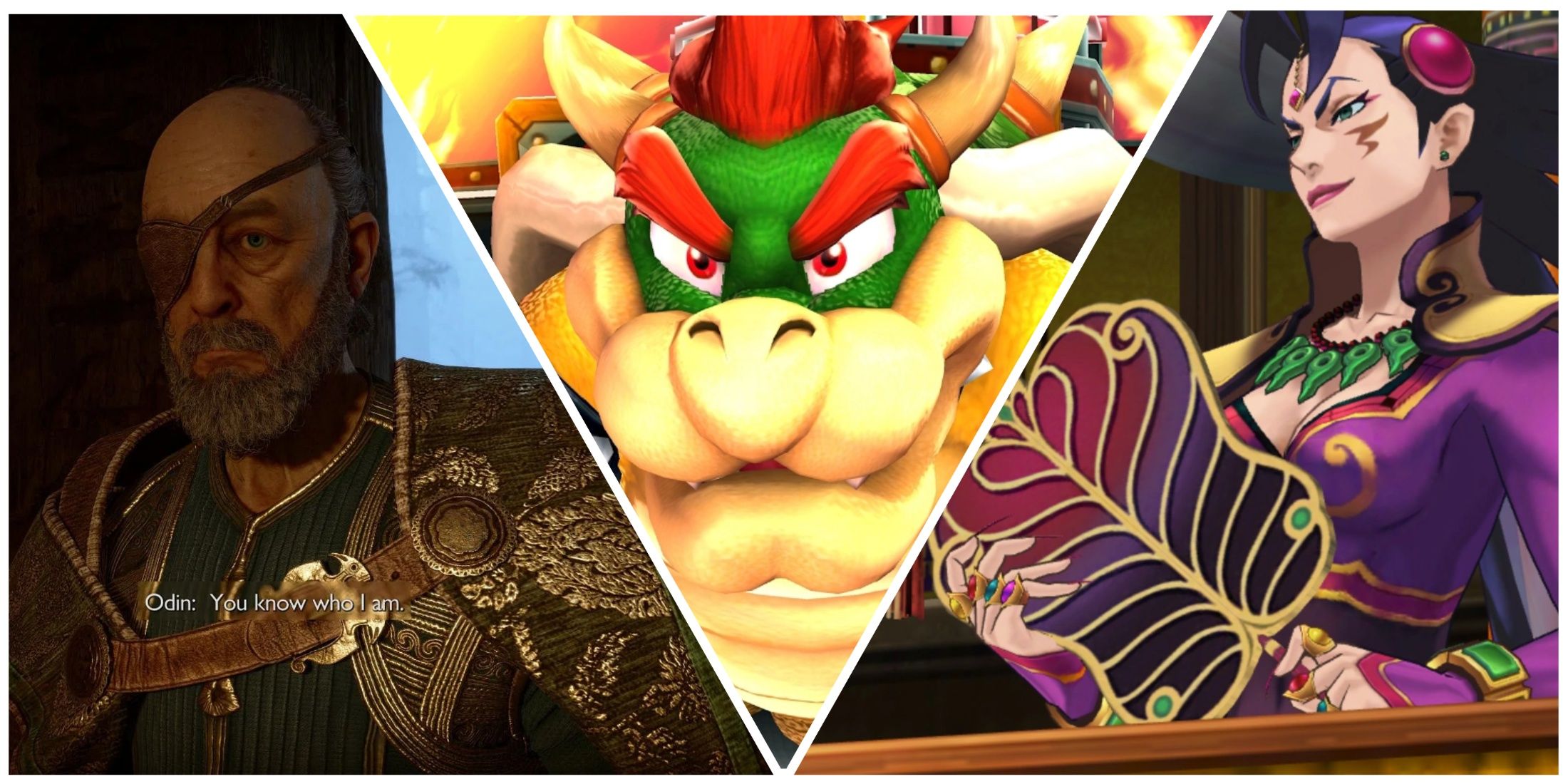 Odin, Bowser, and Queen Ga'ran