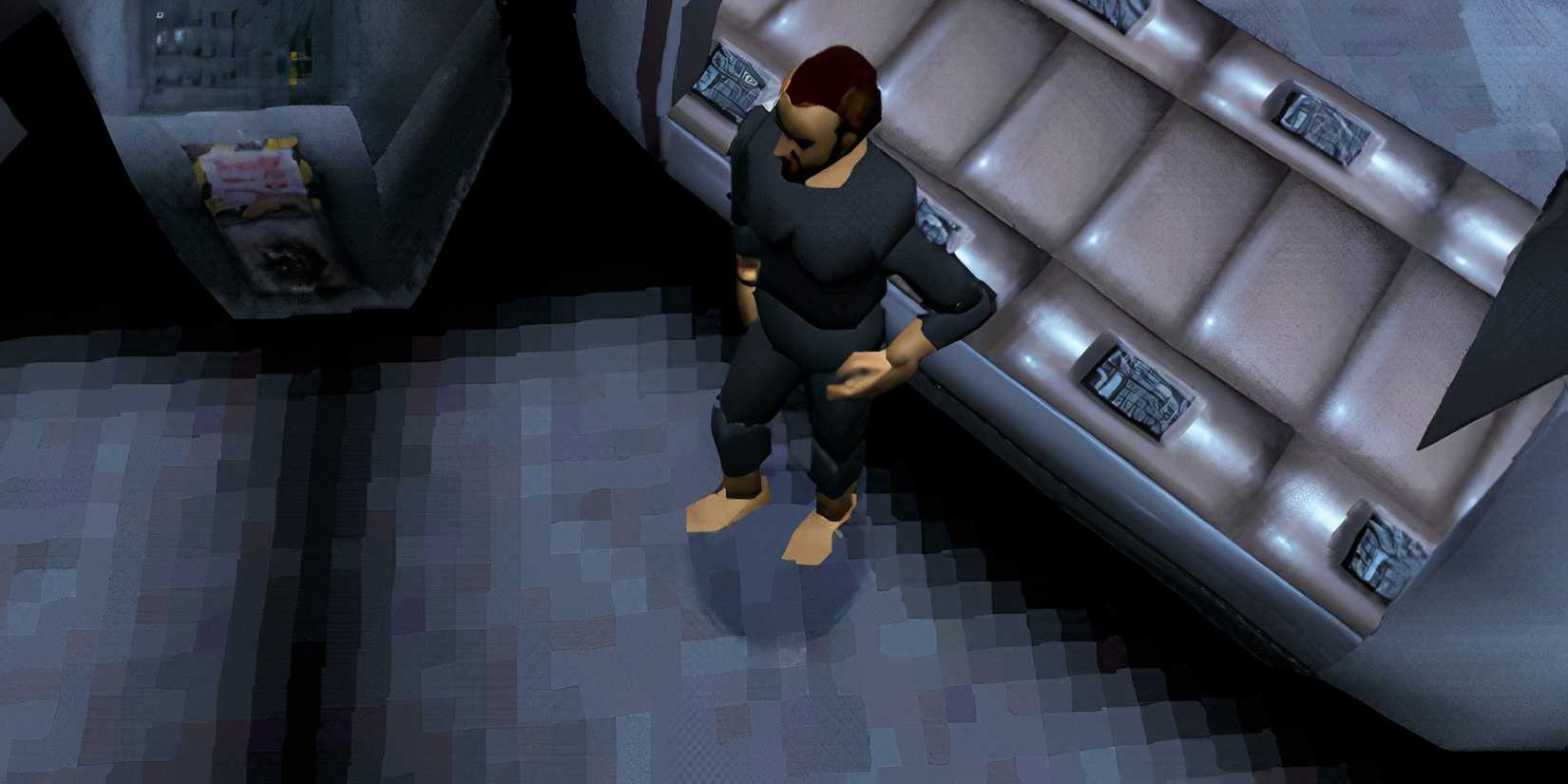 Exploring a room in OverBlood