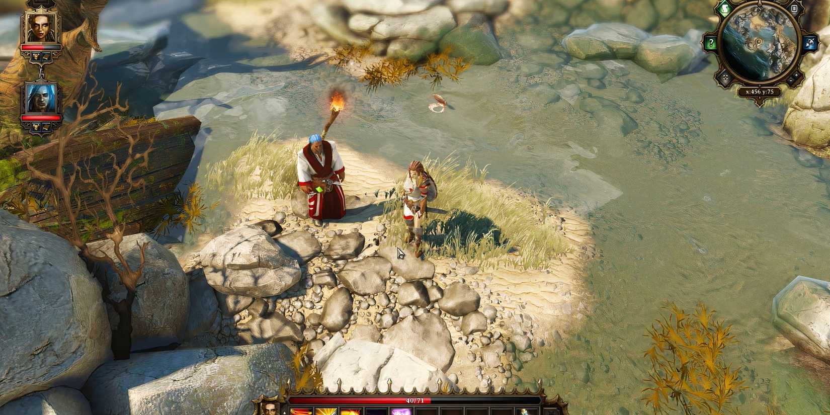 Exploring the world in Divinity Original Sin